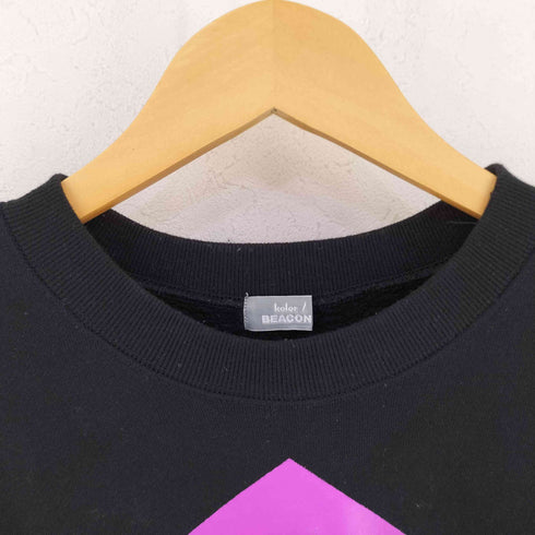 カラービーコン kolor BEACON 23AW ロゴプリント スウェット トップス メンズ JPN:2